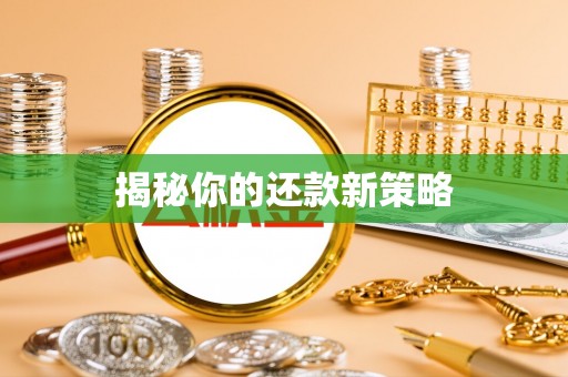 塔河揭秘你的还款新策略